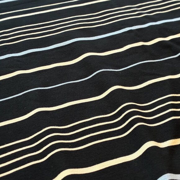 White House Black Market Striped T-shirt Jersey Maxi Dress Women's Size Large - Picture 5 of 13